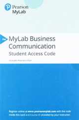 9780135835968-0135835968-Business Communication: Polishing Your Professional Presence -- 2019 MyLab Business Communication with Pearson eText Access Code