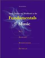 9780697340634-0697340635-Study Outline and Workbook In The Fundamentals of Music
