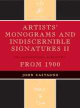 9780810858985-0810858983-Artists' Monograms and Indiscernible Signatures II: An International Directory
