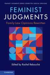 9781108458337-1108458335-Feminist Judgments: Family Law Opinions Rewritten (Feminist Judgment Series: Rewritten Judicial Opinions)