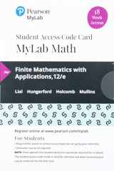 9780135904251-0135904250-Finite Mathematics with Applications in the Management, Natural, and Social Sciences -- MyLab Math with Pearson eText Access Code