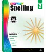 9781483811758-1483811751-Spectrum 2nd Grade Spelling Workbook, Ages 7 to 8, Spelling Books for 2nd Grade Covering Phonics, Handwriting Practice, Sight Words, Vowels, Dictionary Skills, and More, Spectrum Grade 2