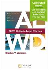 9781543807776-1543807771-ALWD Guide to Legal Citation [Connected eBook] (Aspen Coursebook)