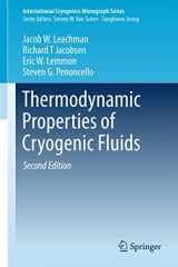 9783319578330-3319578332-Thermodynamic Properties of Cryogenic Fluids (International Cryogenics Monograph Series)