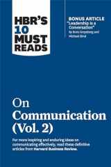 9781647820954-1647820952-HBR's 10 Must Reads on Communication, Vol. 2 (with bonus article "Leadership Is a Conversation" by Boris Groysberg and Michael Slind)