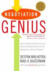 9780553384116-0553384112-Negotiation Genius: How to Overcome Obstacles and Achieve Brilliant Results at the Bargaining Table and Beyond