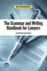 9781616328825-1616328827-The Grammar and Writing Handbook for Lawyers (Aba Fundamentals)