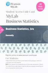 9780135834671-0135834678-Business Statistics -- MyLab Statistics with Pearson eText Access Code
