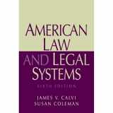 9780136155539-0136155537-American Law and Legal Systems (6th Edition)
