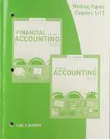9781337913164-1337913162-Working Papers, Chapters 1-17 for Warren/Jonick/Schneider's Accounting, 28th and Financial Accounting, 16th