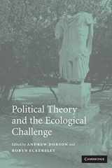 9780521546980-0521546982-Political Theory and the Ecological Challenge