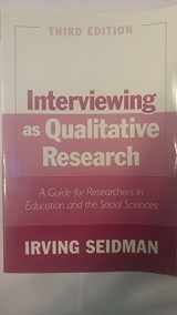 9780807746660-0807746665-Interviewing as Qualitative Research: A Guide for Researchers in Education and the Social Sciences, 3rd Edition