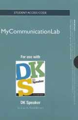 9780205913282-0205913288-NEW MyLab Communication without Pearson eText -- Standalone Access Card -- for DK Speaker