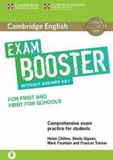 9781316641750-1316641759-Cambridge English Exam Booster for First and First for Schools without Answer Key with Audio: Comprehensive Exam Practice for Students (Cambridge English Exam Boosters)
