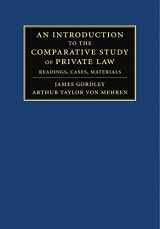 9780521118576-0521118573-An Introduction to the Comparative Study of Private Law: Readings, Cases, Materials