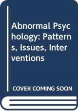 9780471606109-0471606103-Abnormal Psychology: Patterns, Issues, Interventions