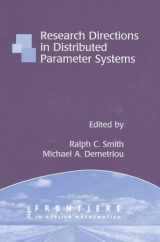 9780898715484-0898715482-Research Directions in Distributed Parameter Systems (Frontiers in Applied Mathematics, Series Number 27)