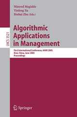 9783540262244-3540262245-Algorithmic Applications in Management: First International Conference, AAIM 2005, Xian, China, June 22-25, 2005, Proceedings (Lecture Notes in Computer Science, 3521)