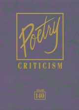9781414489698-1414489692-Poetry Criticism: Excerpts from Criticism of the Works of the Most Significant and Widely Studied Poets of World Literature: 140 (Poetry Criticism, 140)