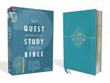 9780310450863-0310450861-NIV, Quest Study Bible, Leathersoft, Teal, Comfort Print: The Only Q and A Study Bible