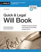 9781413330779-1413330770-Quick & Legal Will Book (Quick & Legal Will Books)