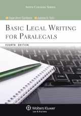 9781454808909-145480890X-Basic Legal Writing for Paralegals, Fourth Edition (Aspen College Series)