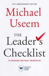 9781613631188-1613631189-The Leader's Checklist, 10th Anniversary Edition: 16 Mission-Critical Principles