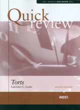 9780314180995-0314180990-Levine's Sum and Substance Quick Review on Torts, 4th (Quick Review Series)