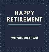 9781912817566-191281756X-Happy Retirement Guest Book (Hardcover): Guestbook for retirement, message book, memory book, keepsake, retirment book to sign