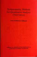 9780935950373-0935950370-Nonparametric Methods for Quantitative Analysis
