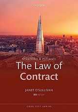9780198807827-0198807821-O'Sullivan & Hilliard's The Law of Contract (Core Texts Series)