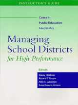 9781891792762-1891792768-Instructor's Guide to Managing School Districts for High Performance