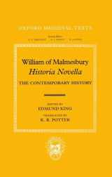 9780198201922-0198201923-William of Malmesbury: Historia Novella: The Contemporary History (Oxford Medieval Texts)