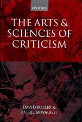9780198186397-0198186398-The Arts and Sciences of Criticism
