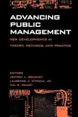 9780878408597-0878408592-Advancing Public Management: New Developments in Theory, Methods, and Practice (Not In A Series)