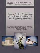 9781270571025-1270571028-Baan v. C I R U.S. Supreme Court Transcript of Record with Supporting Pleadings