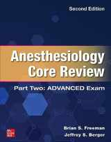 9781264285730-1264285736-Anesthesiology Core Review: Part Two ADVANCED Exam, Second Edition