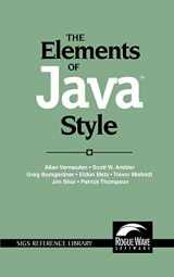 9780521777681-0521777682-The Elements of Java™ Style (SIGS Reference Library, Series Number 15)