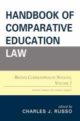 9781475821680-1475821689-Handbook of Comparative Education Law: British Commonwealth Nations (Volume 1)