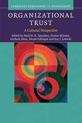 9780521737791-0521737796-Organizational Trust: A Cultural Perspective (Cambridge Companions to Management)