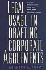 9781567204100-1567204104-Legal Usage in Drafting Corporate Agreements