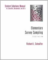 9780495010173-0495010170-Student Solutions Manual for Scheaffer/Mendenhall/Ott’s Elementary Survey Sampling, 6th