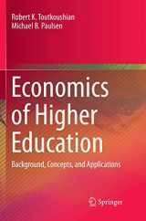 9789402413649-9402413642-Economics of Higher Education: Background, Concepts, and Applications