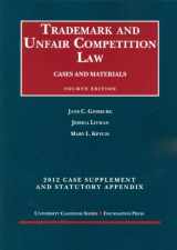 9781609300753-1609300750-Trademark and Unfair Competition Law, Cases and Materials, 2012 Supplement and Statutory Appendix (University Casebook Series)