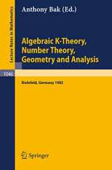 9783540128915-3540128913-Algebraic K-Theory, Number Theory, Geometry and Analysis: Proceedings of the International Conference held at Bielefeld, Federal Republic of Germany, ... in Mathematics) (English and French Edition)