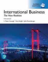 9781292303246-1292303247-International Business: The New Realities, Global Edition