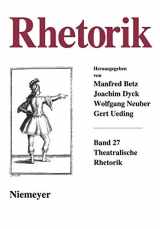 9783484605220-3484605227-Theatralische Rhetorik (German Edition)