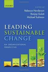 9780198704072-0198704070-Leading Sustainable Change: An Organizational Perspective