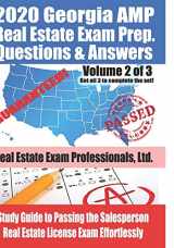 9781707963089-1707963088-2020 Georgia AMP Real Estate Exam Prep Questions and Answers: Study Guide to Passing the Salesperson Real Estate License Exam Effortlessly [Volume 2 of 3]