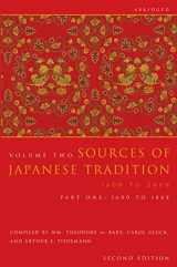 9780231139175-0231139179-Sources of Japanese Tradition, Volume 2 Part 1 1600 To 1868